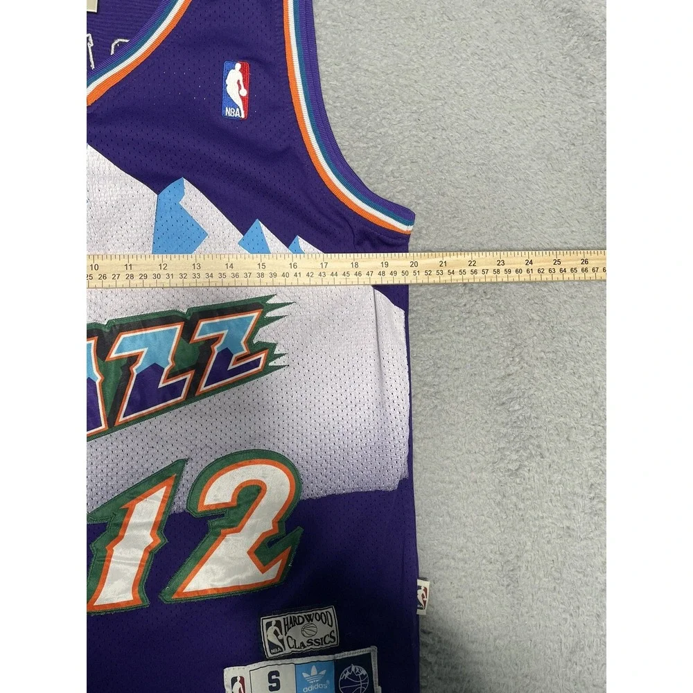 Adidas Hardwood Classics NBA Utah Jazz John Stockton Jersey #12 Adult‎ Small